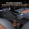 Yibrvoik 2025 Upgraded Car Seat Gap Storage Combo (2-Piece Set):