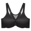 Glamorise Women's Full Coverage Bra, black