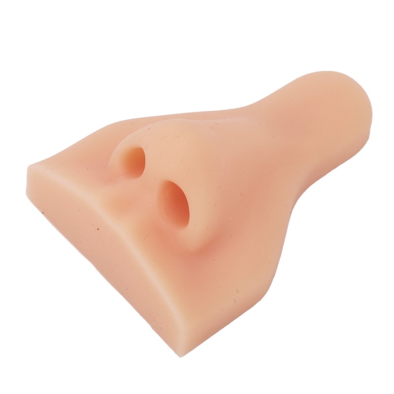 Silicone Nose Model Soft Flexible Simulation Nose for Teaching Instructions