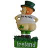 Resin Magnet With Pog Mo Thoin Leprechaun