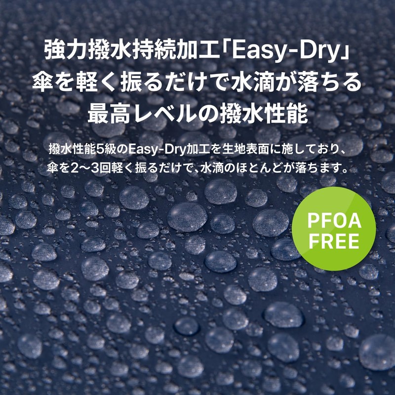 AMVEL A1555 Pentagon67 Folding Umbrella, World's Lightest Grade, 2.3 oz
