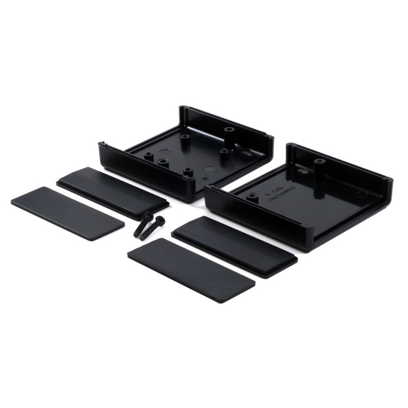 KIT-1593K Box+PCB, Black ABS Plastic Box, with PR1593K PCB, Box