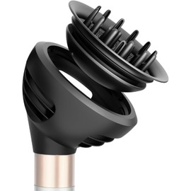 Wave Curl Diffuser – Dome and Diffuse Modes for Curl Wave Hair, Hair Diffuser Attachment Styler HS01/05