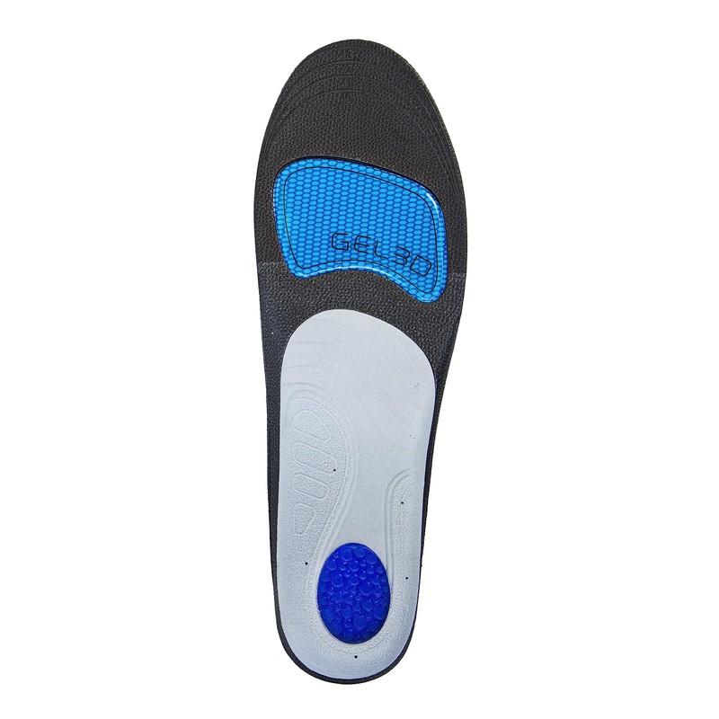 endurance Unisex Insole Arch Support High 1001 Black 40-43