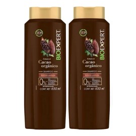 2 Shampoo Bioexpert Cacao Nutrición Profunda 650ml                                                                                                    