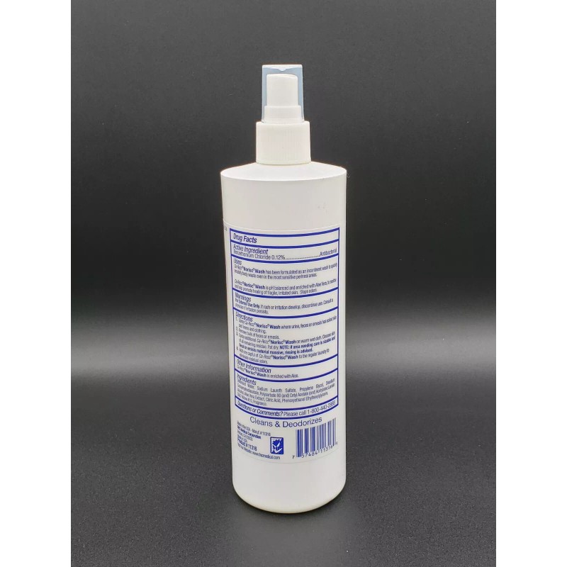Ca-Rezz Incontinent Spray Wash Norisc PH Balanced, 16 Oz.