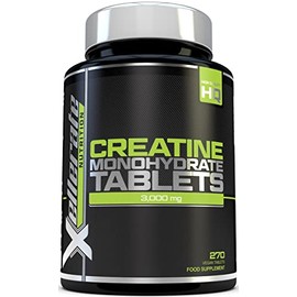 Creatine Monohydrate Tablets 3000mg, 270 Creatine Tablets - 3 Month Supply, Creatine Powder & Capsules Alternative, Vegan, Pre Workout Energy Supplement for Men & Women