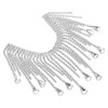 STOBOK 2pcs Metallic Rhinestone Fringe Trim Beaded Fringe for DIY