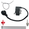 JDLLONG Ignition Coil with Spark Plug for Stihl MS311 MS391