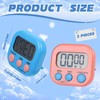 2PCS Digital Timer, Magnetic Kitchen Timer Clock, Minute Cooking Timer