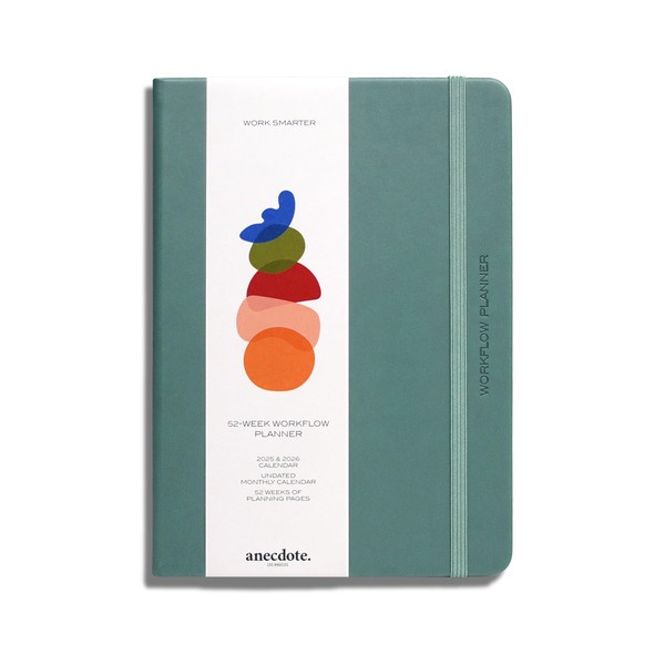 Anecdote 2025-2026 Planner: 52 Week Daily Planner, Yearly, Monthly &