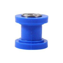 Drive Chain Roller, Chain Roller, Qiilu Chain Roller, 10 mm Chain Roller Slider Tensioner Pulley Pit Dirt Mini Bike Moto ATV (Blue)