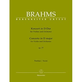 Johannes Brahms: Concerto: Violin: Score