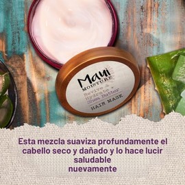 Maui Moisture Revive & Hydrate + mascarilla para el cabello de manteca de karité, 340 g