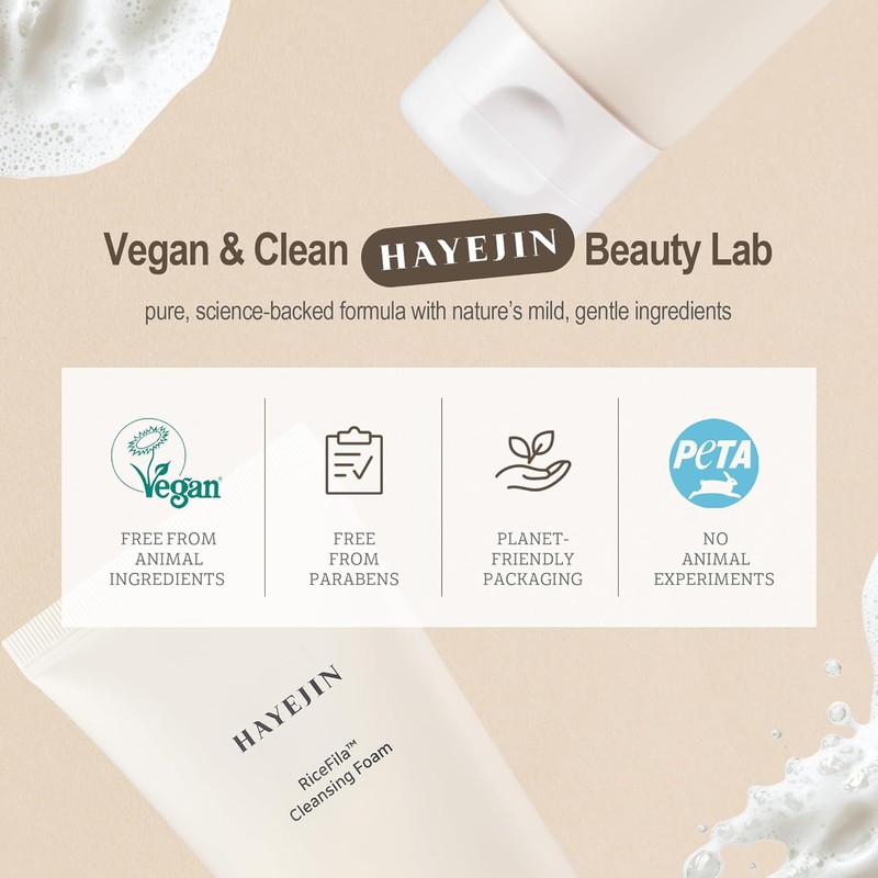 HAYEJIN [HAYEJIN]RiceFila Cleansing Foam 100ml