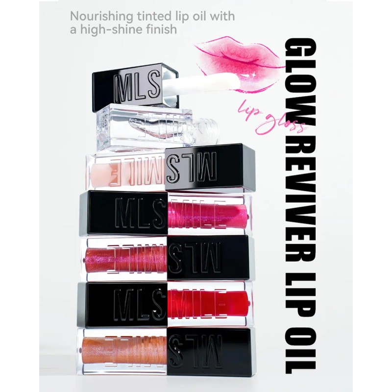 Set De 3 Lip Gloss Lip Glow Oil Labial Voluminizador