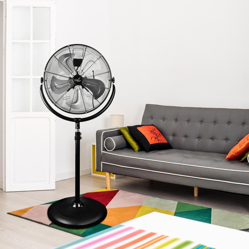 Vie Air 20" Industrial Heavy Duty Powerful and Quiet Metal