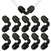 Menibeuty Gardena Irrigation System Connectors, 90° Degree Bend, Angle Connector,