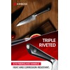 KIMROSE Damascus Utility Knife - 5 inch - 67 Layers
