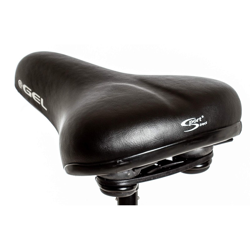 Sport Direct Large Gel Ladies Saddle Black