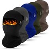 Suhine 5 Pcs Winter Balaclava Ski Mask Windproof Thermal Full