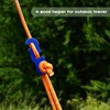 12 PCS Guy Rope Tensioners Jagowa Tent Wind Rope Buckle