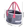 Felt Carrying Case Tote - Felt Grocery Carrying Oval Case,Audio