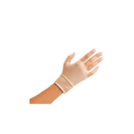 PackagingSuppliesByMail Occumitts Support Gloves - Nylon/Spandex Hand and Wrist, Fingerless - Small, MS-87381
