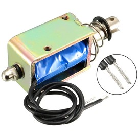 Heyiarbeit DC JF-1039B-12V - Electroimán de empuje para electrodomésticos (1 unidad)