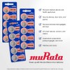 Murata CR1220 Battery DL1220 ECR1220 3V Lithium Coin Cell (20