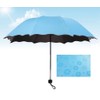 UV Protection, Sun or Rain, Sun Parasol, Trifoldable, Large, Lightweight,