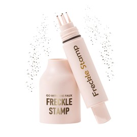 Liquid Freckle Pen, Fake Freckles Air Cushion, Long Lasting Waterproof, Easy to Use Quick Dry Lifelike Magic Fake Freckles Stamp for Natural Summer Sunkissed Facial Makeup Gift for Women 03 Dark Brown