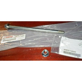 YAMAHA TTR50, TTR-50 REAR WHEEL AXLE BOLT & LOCK NUT