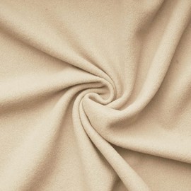 Gaby Cashmere Wool Coat Wool Fabric Sold by the Metre 20 Colours Natural Ecru