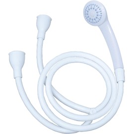 Home Flair Portable Shower | Push On Tap Shower Head and Hose | Shower Attachment for Bath Taps | | Dog Shower | Camping Shower (1.5M Long Will Fit a 2cm Wide Hot & Cold Tap)