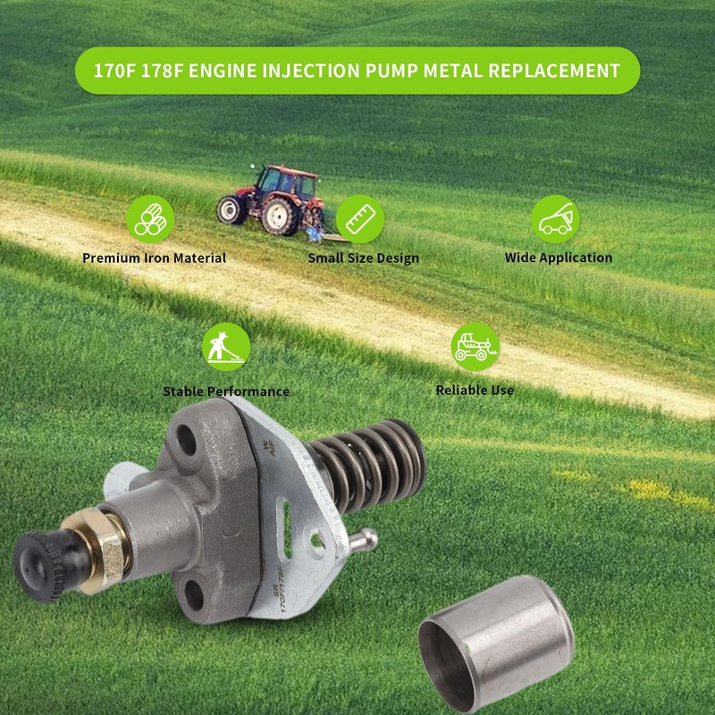 Gugxiom New Fuel Injection Pump, 170F 178F Engine Injection Pump