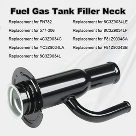 WMPHE Fuel Tank Filler Neck Replacement for FN782 577-306 4C3Z9034C Diesel Filler Compatible with 2005 2006 2007 Ford F350 F450 F550 Super Duty F-350 F-450 F-550 6.0L 6.4L 7.3L V8
