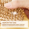 Combetter Hair Brush Natural Bamboo Paddle Detangling Hair Brush, Suit