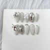 Pixie Full Stone Handmade Nail Tips - Clear ver /
