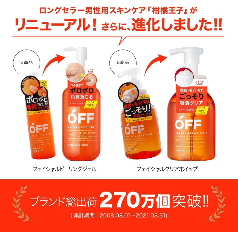 [Set of 2] Citrus Oji Facial Peeling Gel SP, 8.1