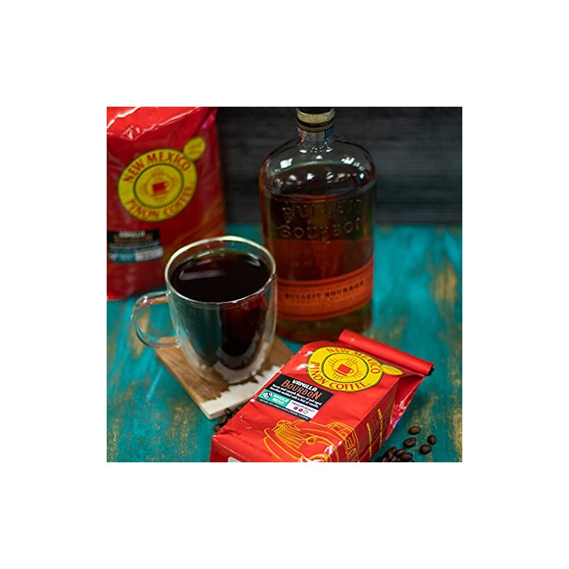 New Mexico Piñon Coffee Naturally Flavored Coffee (Vanilla Bourbon Ground