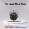 Fire Magic 3-Hour Timer, 100,000 BTU Natural/Propane Gas Shutoff Timer,