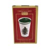 Spode Christmas Tree Ceramic Travel Mug with Silcone Lid in