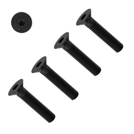 TERF® M5 X 40mm Hex Socket Countersunk Black Machine Screw M5 (5mm) X 40mm Allen Key Bolts Hexagonal Socket Countersunk Machine Screws - Pack of 20