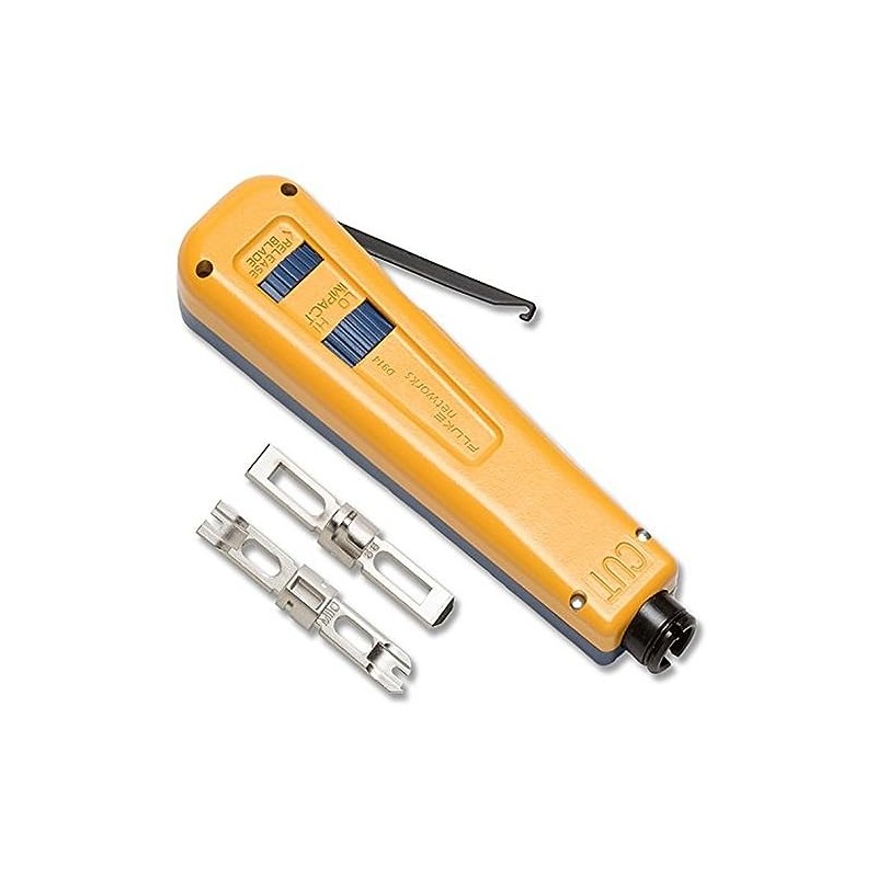 Fluke Networks 10051120 D914 Series Impact Punch Down Tool with