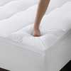 MEROUS Queen Mattress Topper, Extra Thick Pillowtop, Cooling and Plush