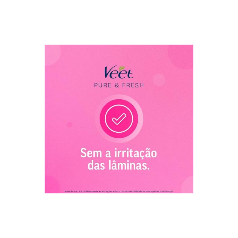 Veet Pure & Fresh, Bandas de Cera Depilatoria, Axilas y