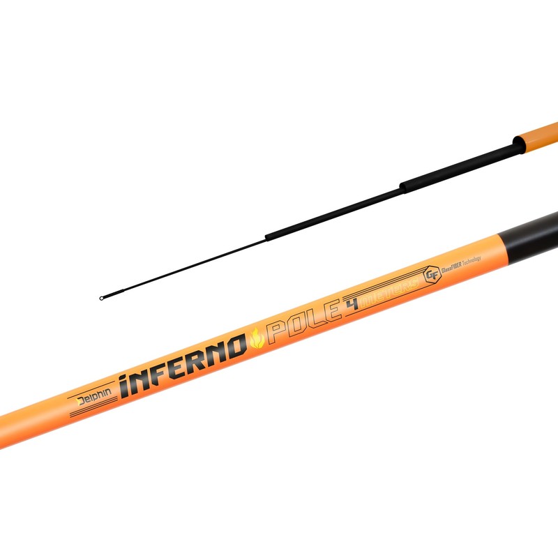 Delphin Inferno Pole, 6.0 m, 20 ft, Fishing Rod, 101004520
