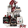 Christmas Tiered Tray Decor Winter Tiered Tray Decorations Set Snowman