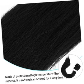 FOMIYES Prestretched Easy Braids Hair Extensions Pcs Set Hot Water Wig Pre-stretched Wig Human Hair Feel Versatile Styles